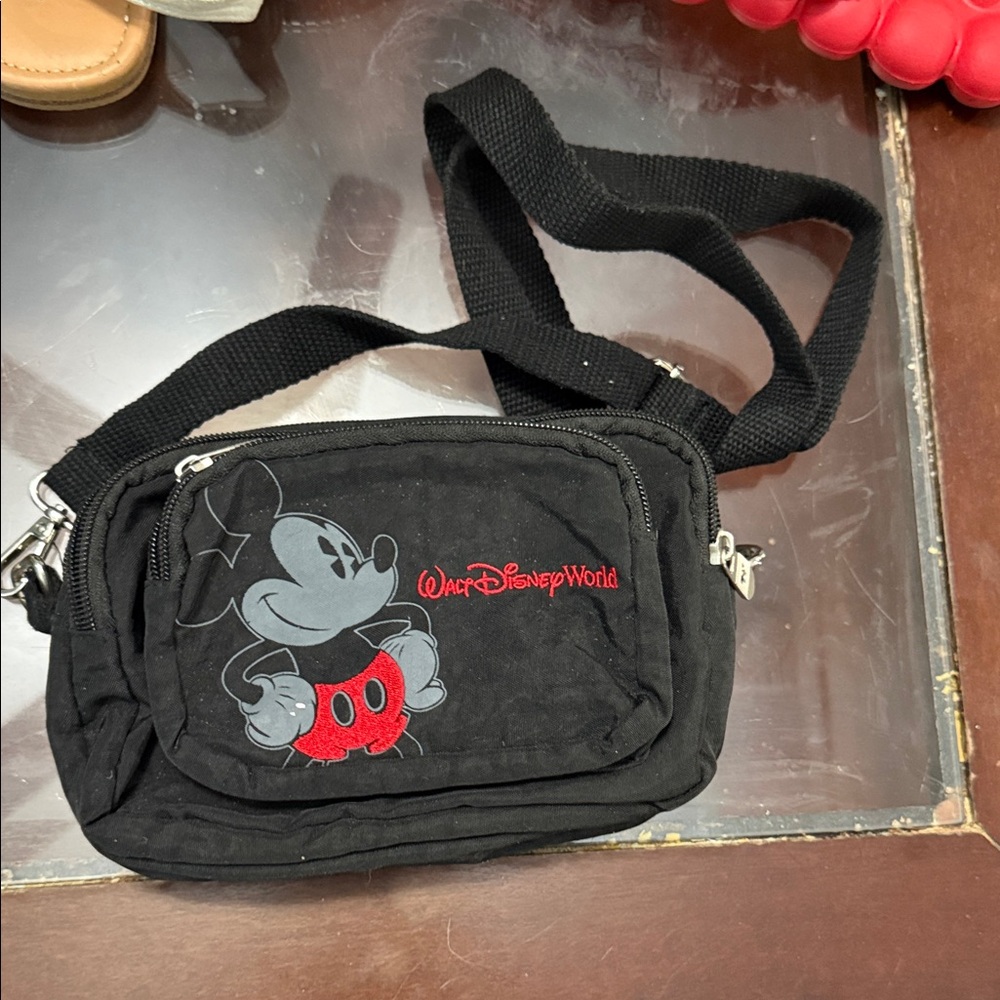 Disney /mickey mouse Black Crossbody Bag